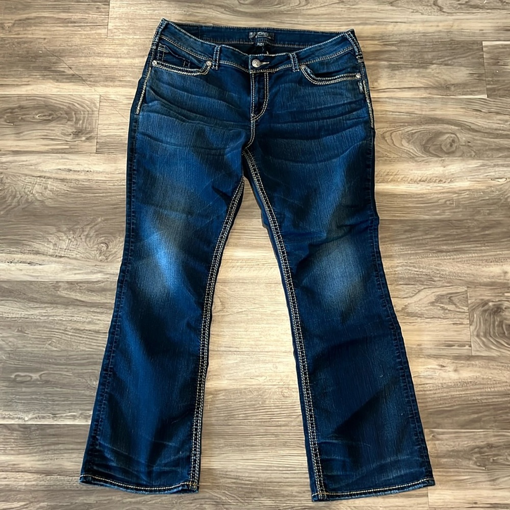 Suki Silver plus size Jeans